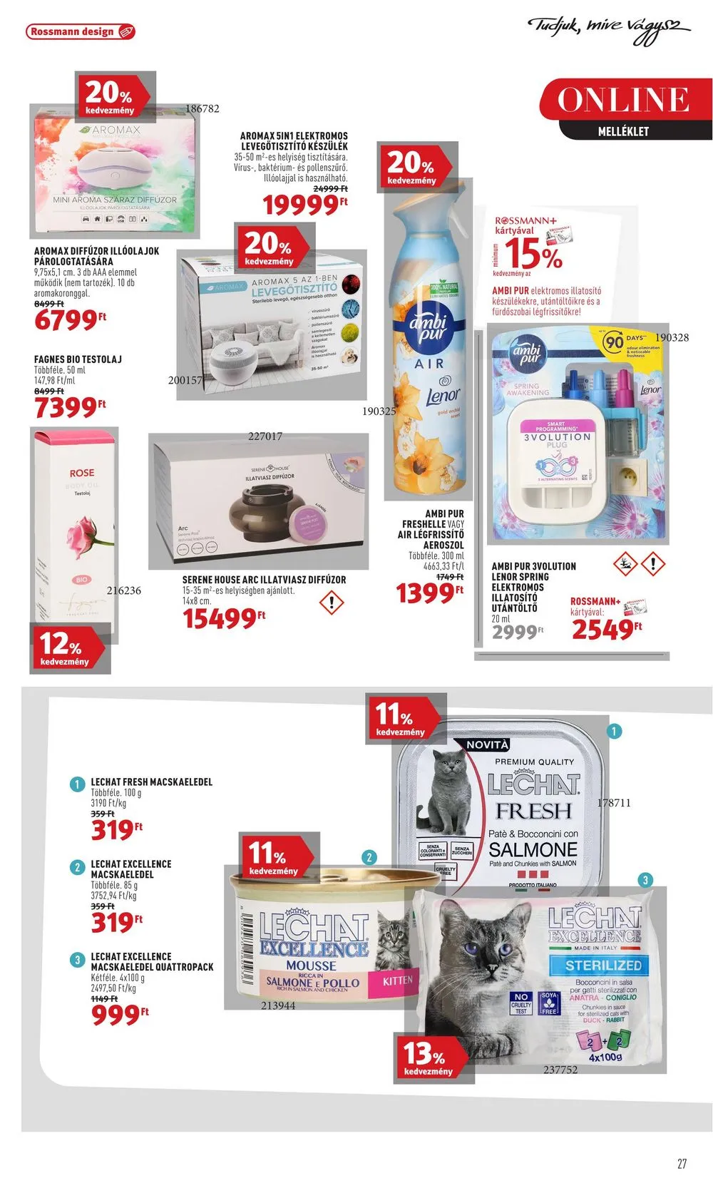 Rossmann akciós újság 01.29–02.09 – 29. oldal