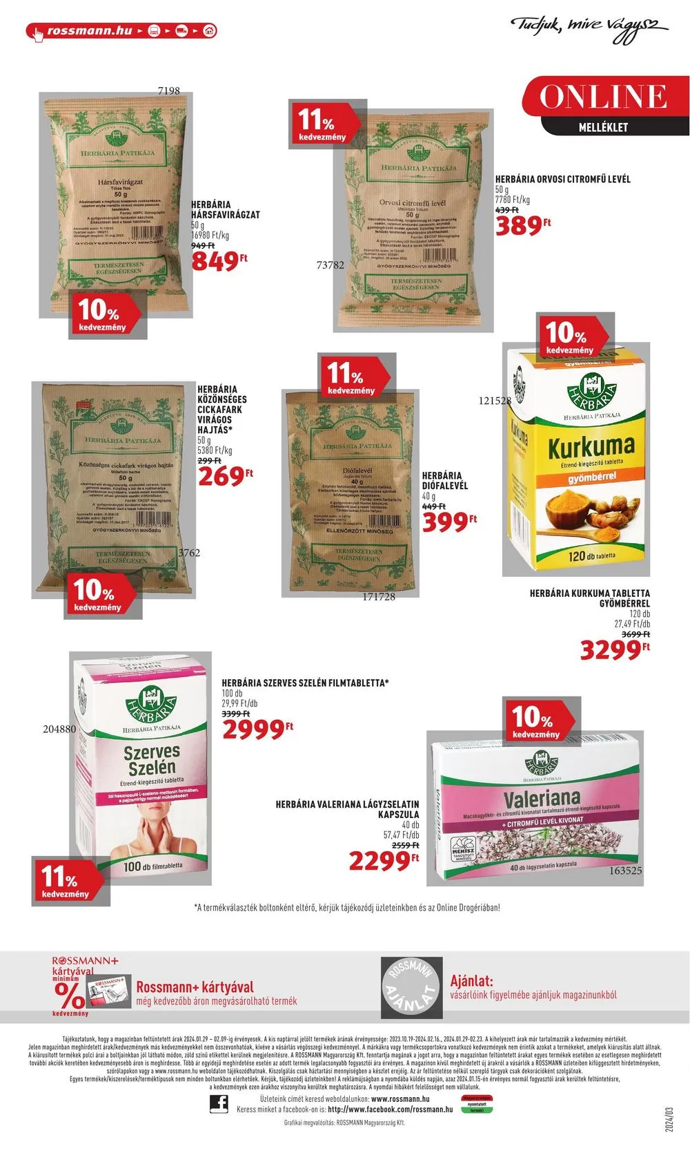 Rossmann akciós újság 01.29–02.09 – 31. oldal