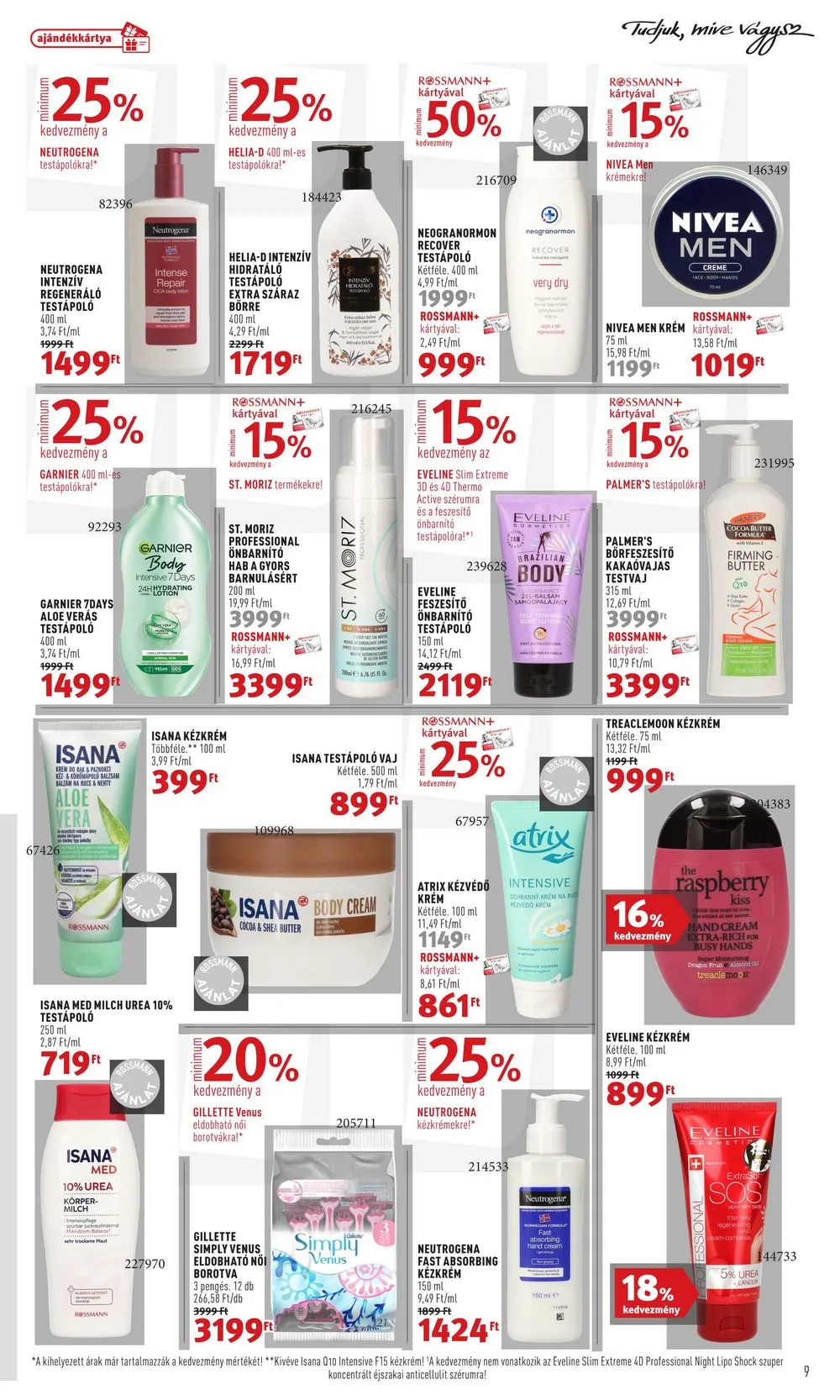 Rossmann akciós újság 01.29–02.09 – 9. oldal