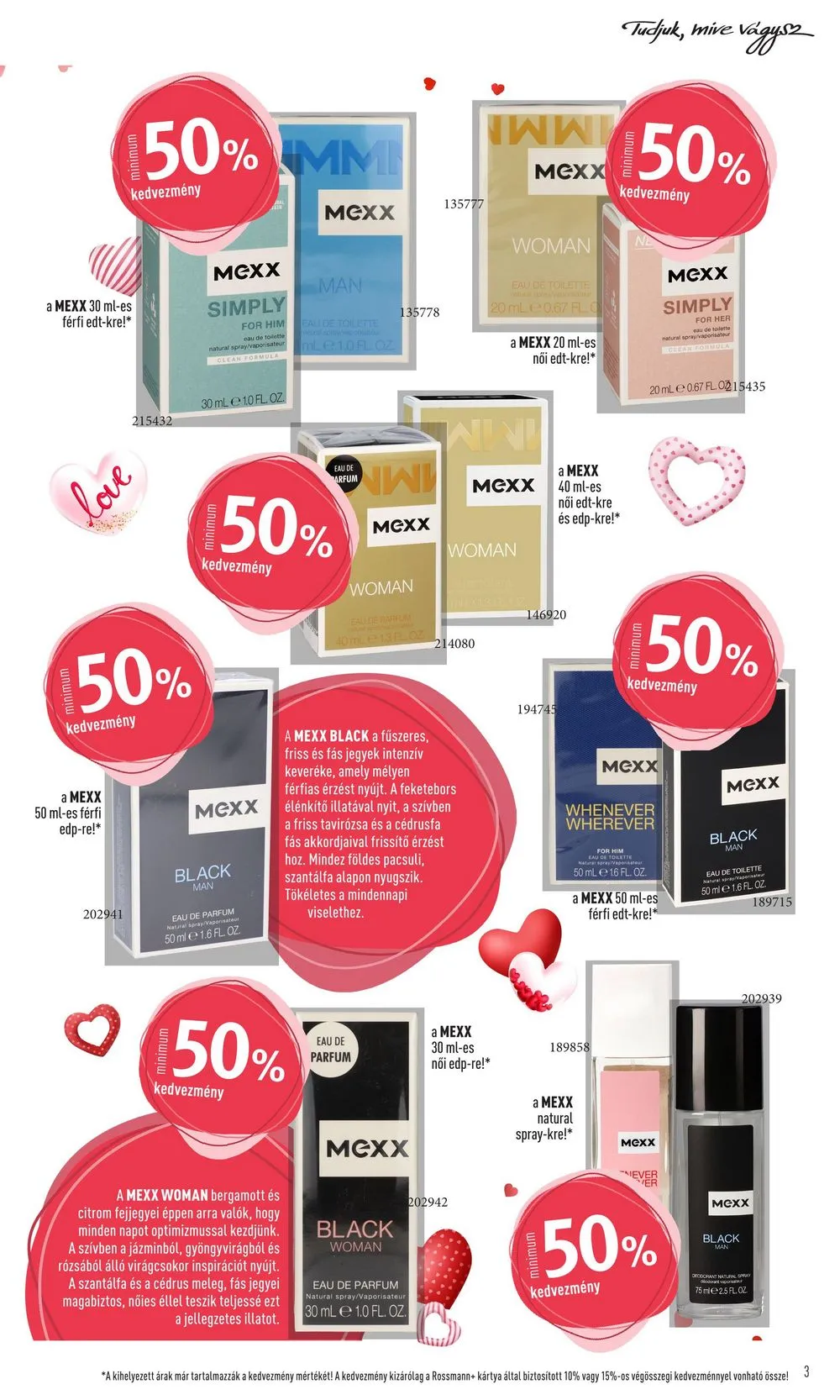 Rossmann akciós újság 02.01–02.16 – 3. oldal