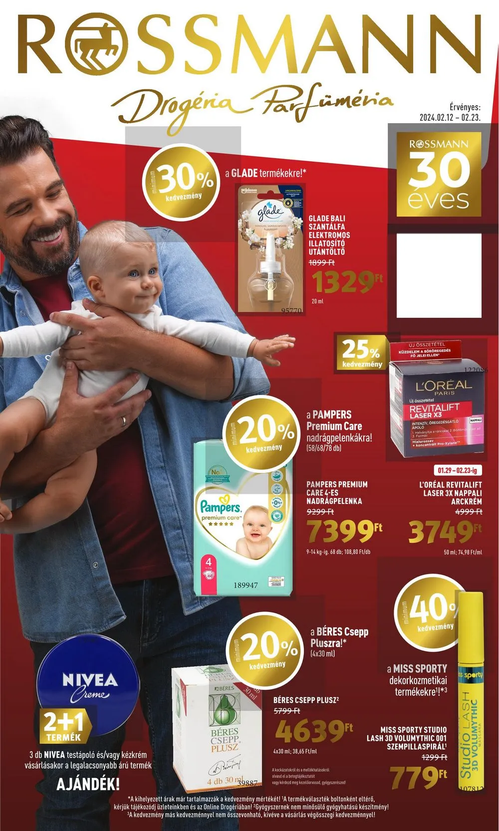 Rossmann akciós újság 02.12–02.23