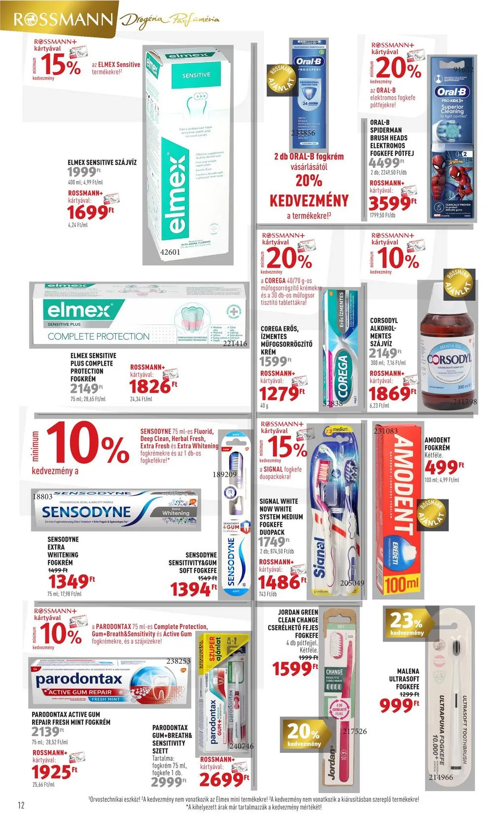 Rossmann akciós újság 02.12–02.23 – 12. oldal