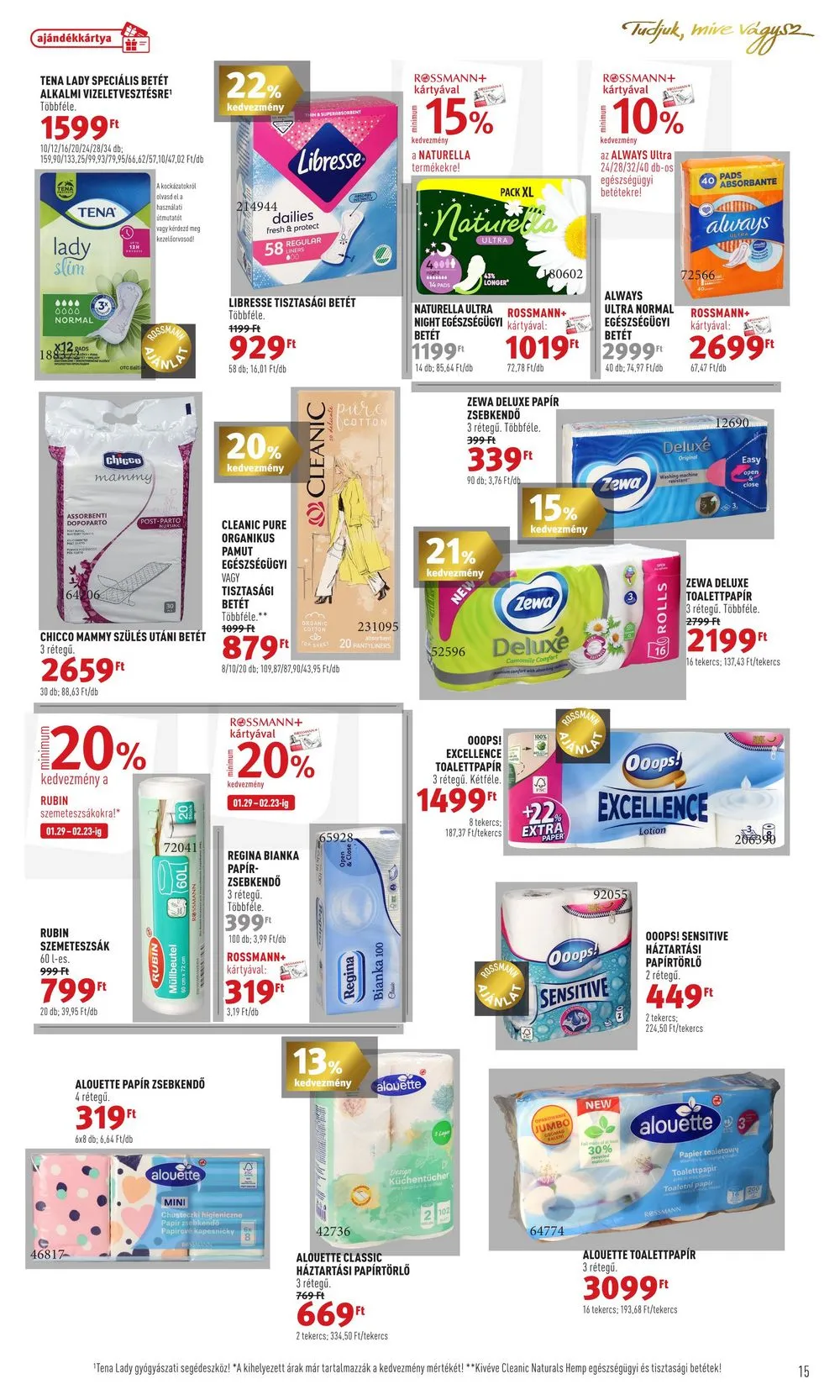 Rossmann akciós újság 02.12–02.23 – 17. oldal