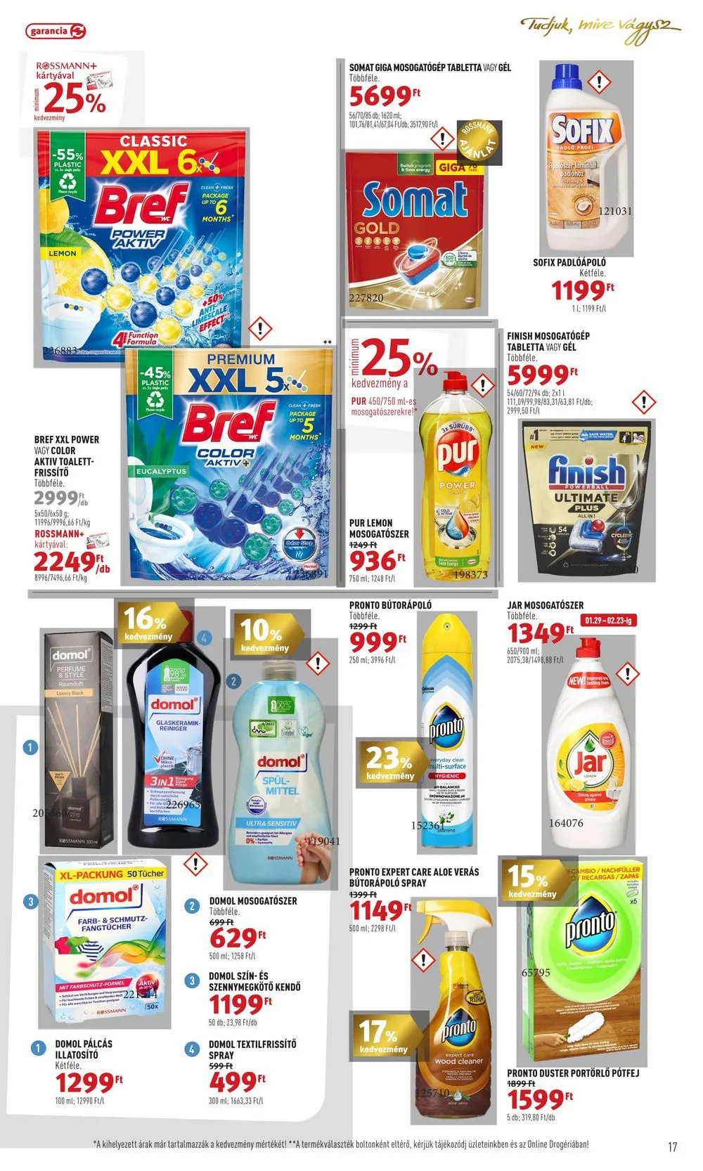 Rossmann akciós újság 02.12–02.23 – 19. oldal