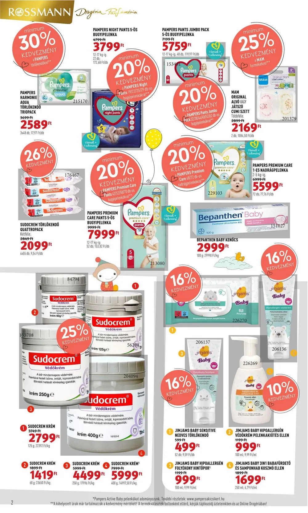 Rossmann akciós újság 02.12–02.23 – 2. oldal