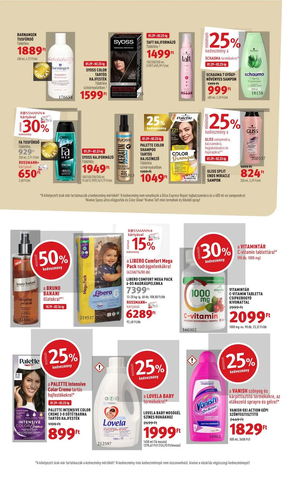 Rossmann akciós újság 02.12–02.23 – 22. oldal