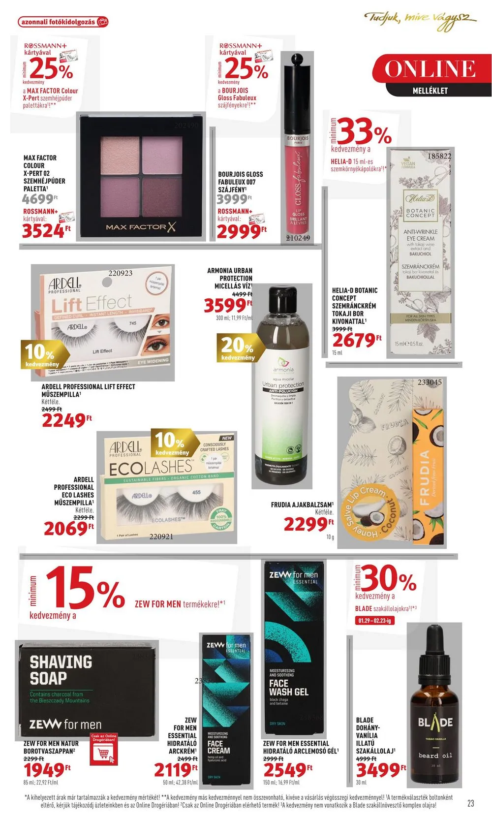 Rossmann akciós újság 02.12–02.23 – 25. oldal