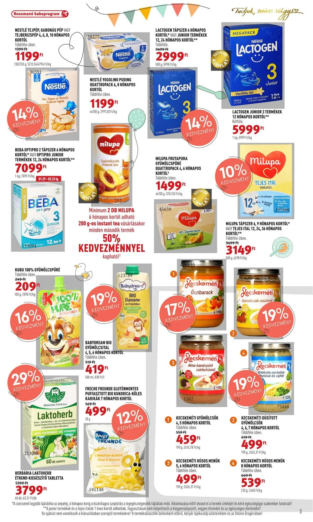 Rossmann akciós újság 02.12–02.23 – 3. oldal