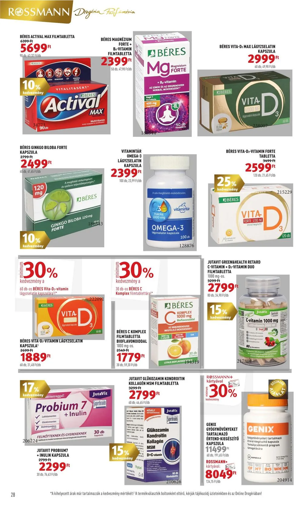 Rossmann akciós újság 02.12–02.23 – 30. oldal
