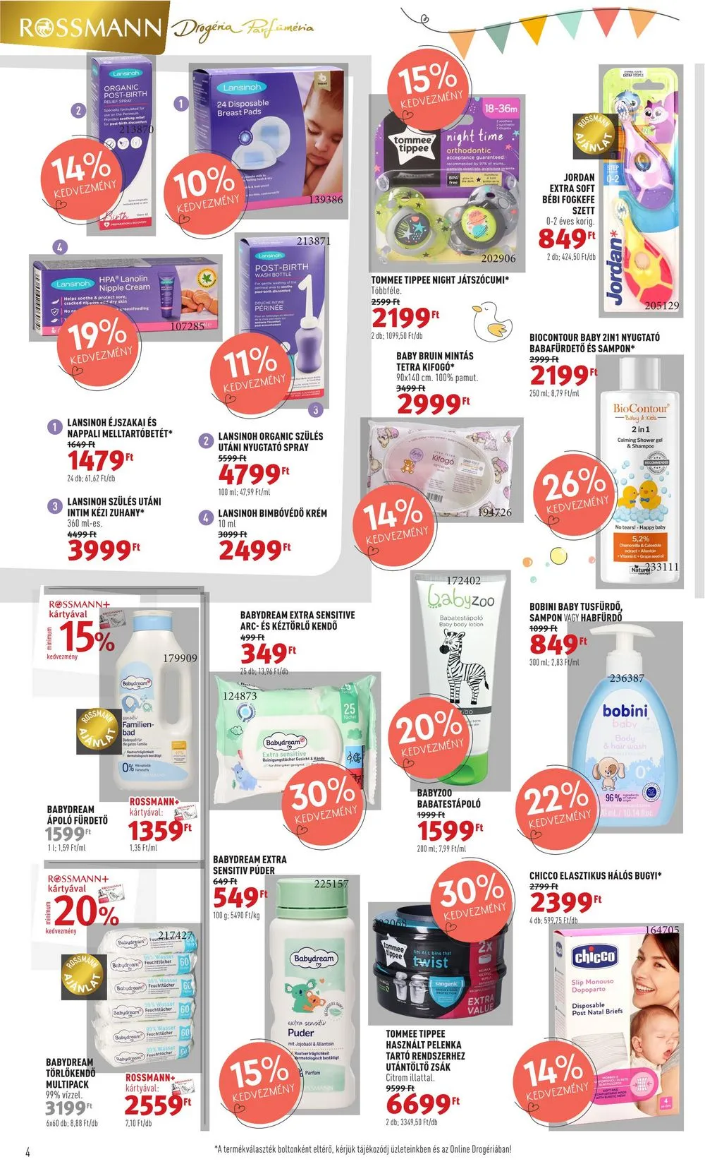 Rossmann akciós újság 02.12–02.23 – 4. oldal