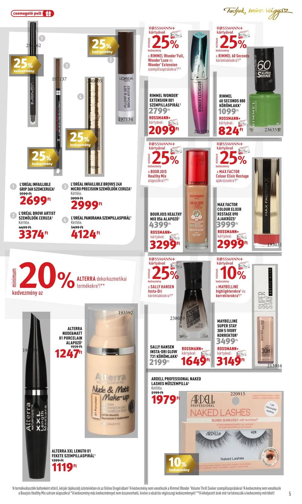 Rossmann akciós újság 02.12–02.23 – 5. oldal