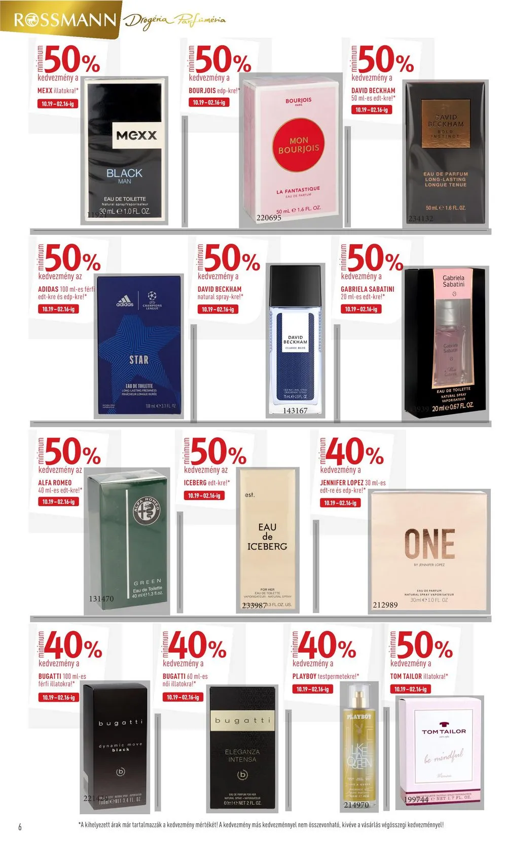 Rossmann akciós újság 02.12–02.23 – 6. oldal