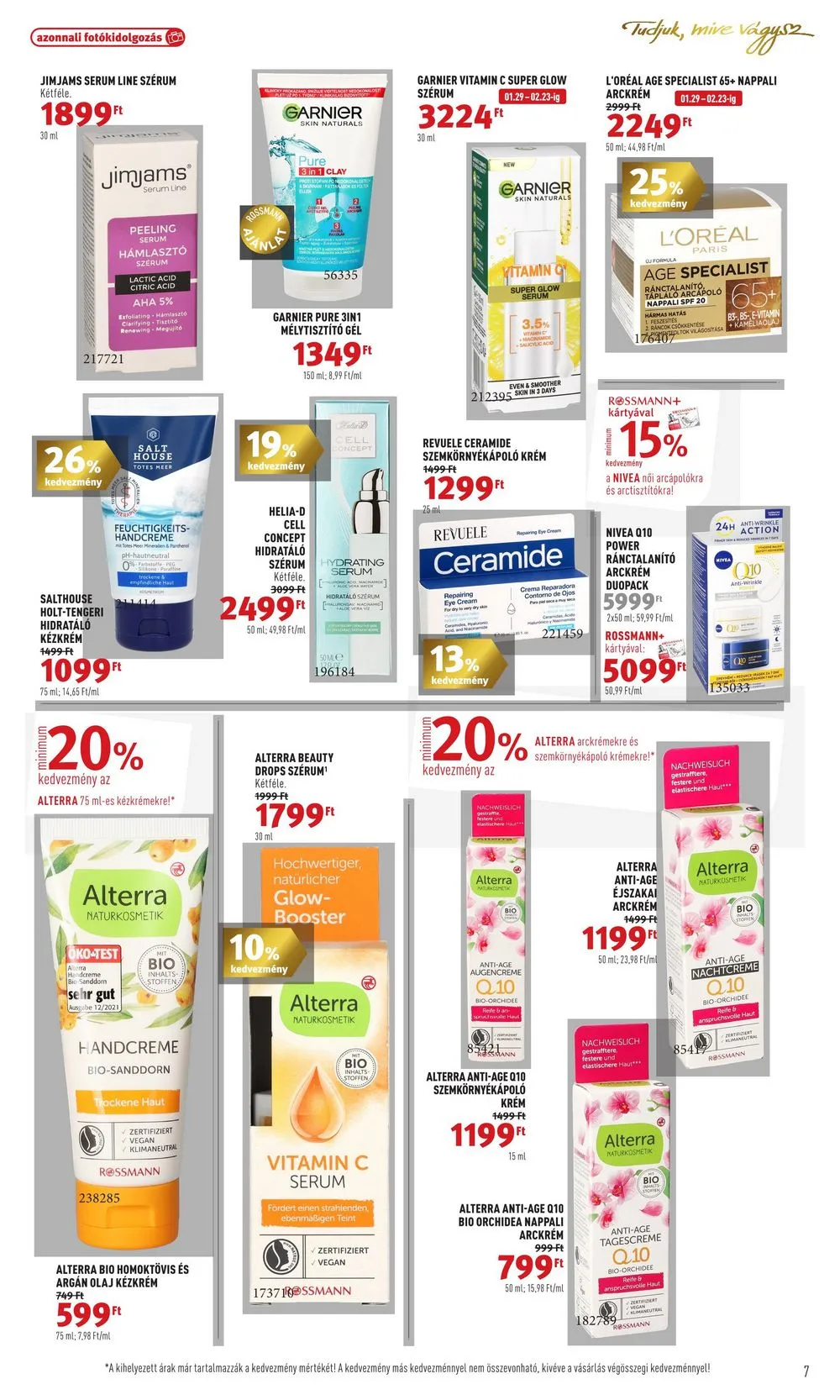 Rossmann akciós újság 02.12–02.23 – 7. oldal