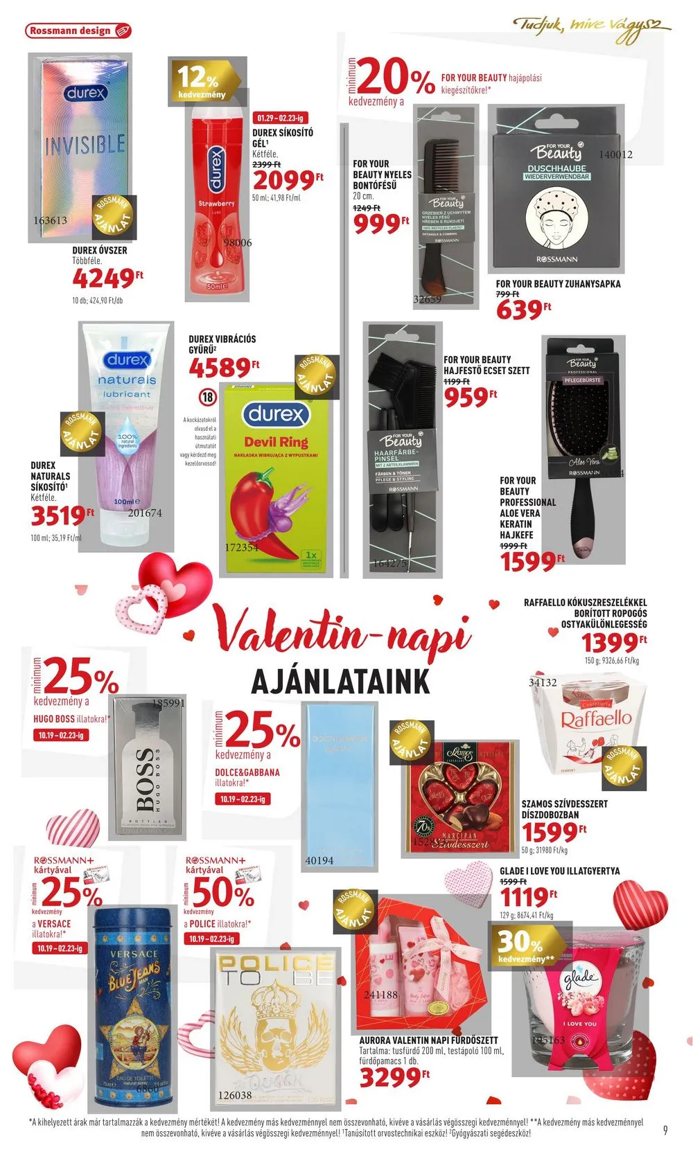 Rossmann akciós újság 02.12–02.23 – 9. oldal