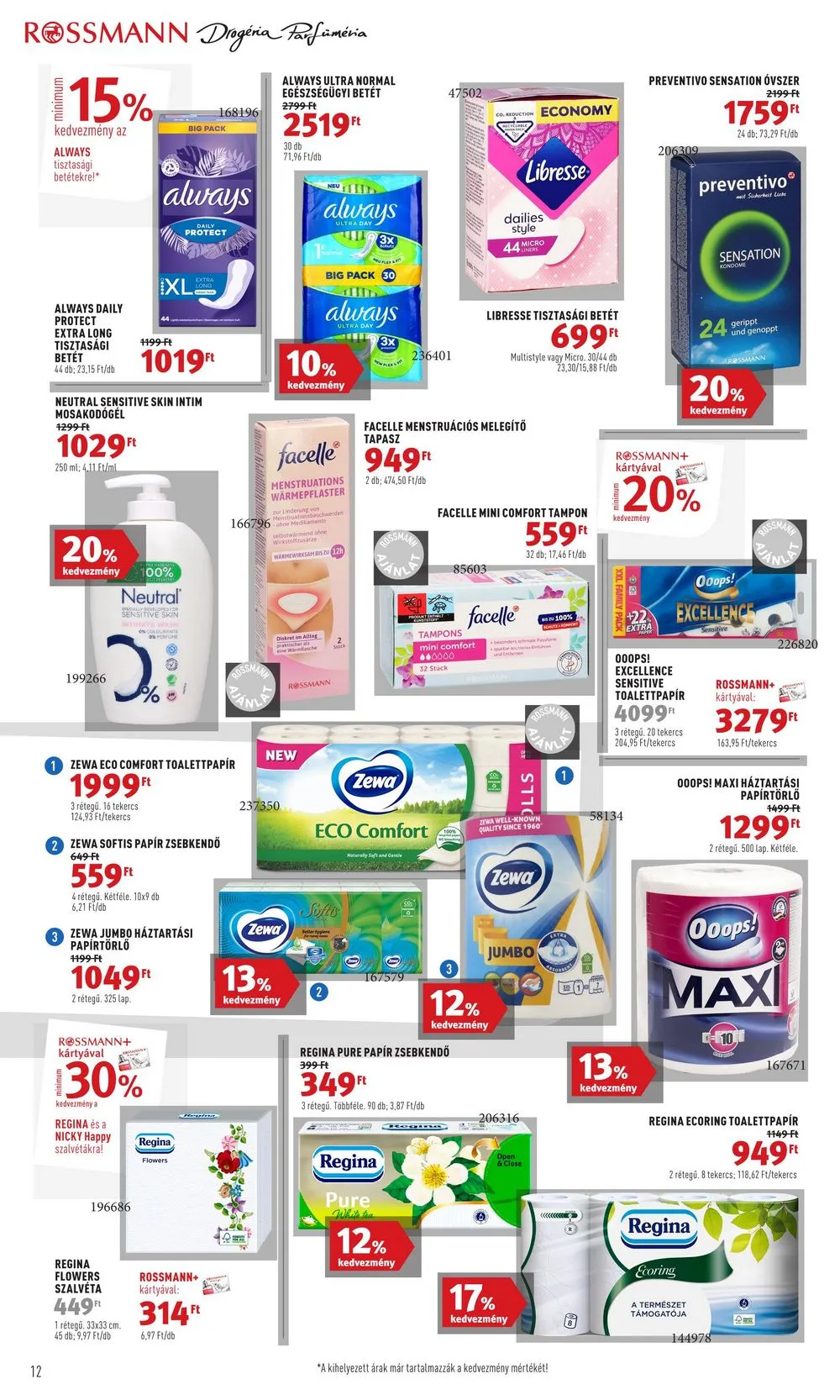 Rossmann akciós újság 02.26–03.08 – 14. oldal