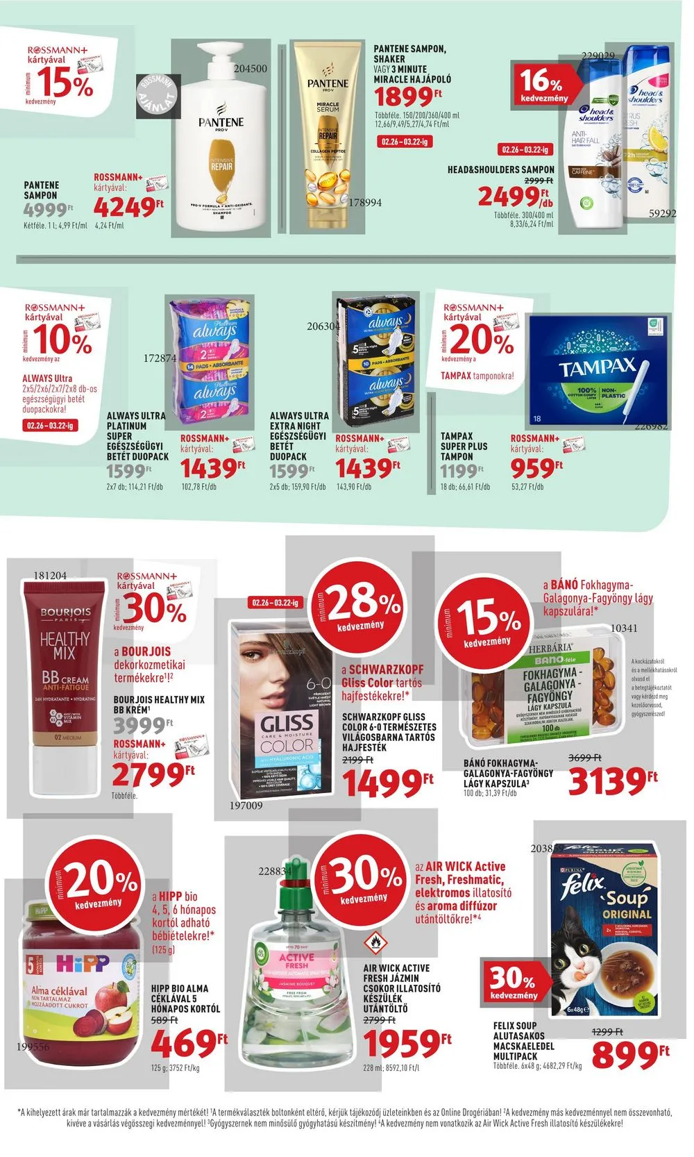 Rossmann akciós újság 02.26–03.08 – 18. oldal