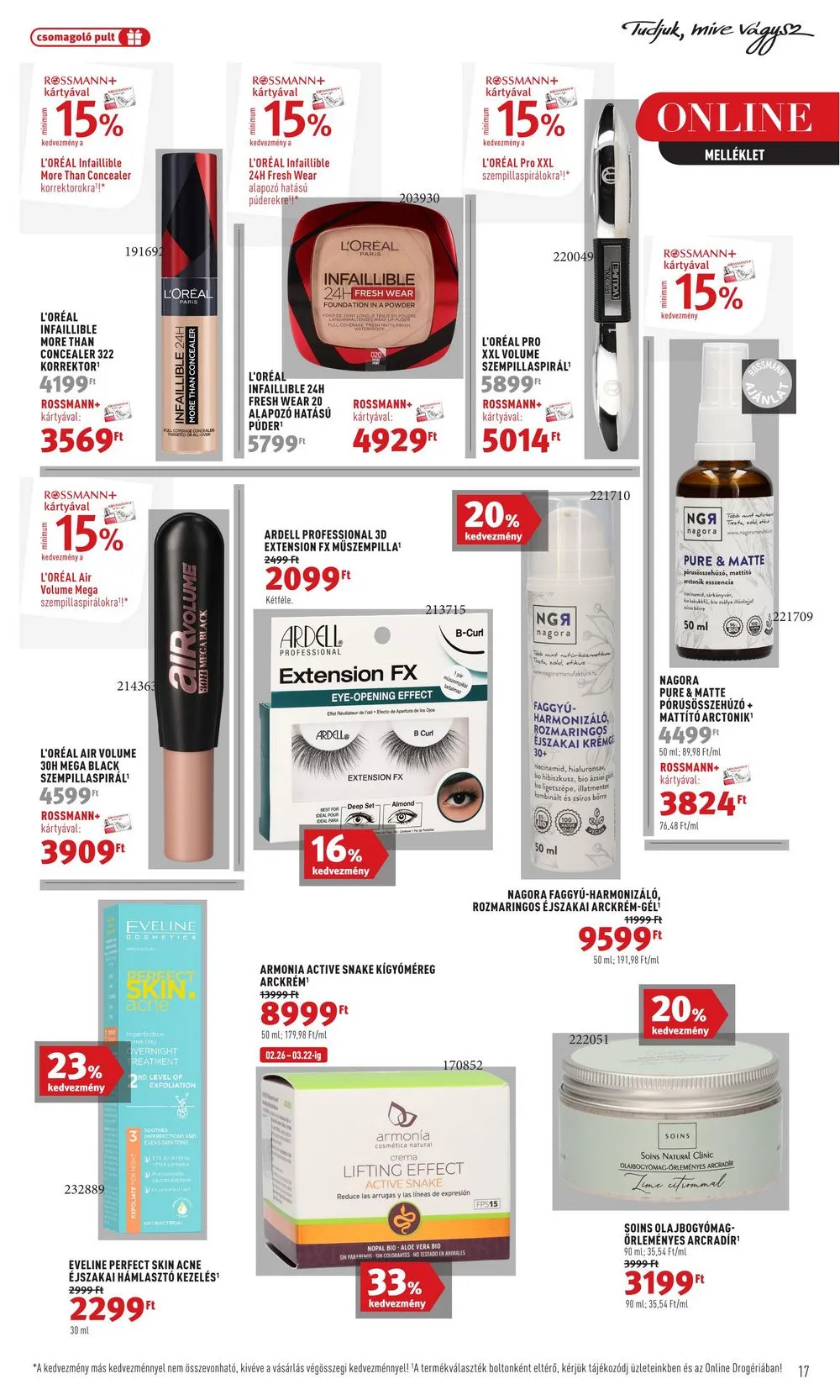 Rossmann akciós újság 02.26–03.08 – 19. oldal