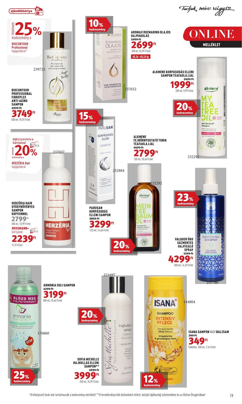 Rossmann akciós újság 02.26–03.08 – 21. oldal