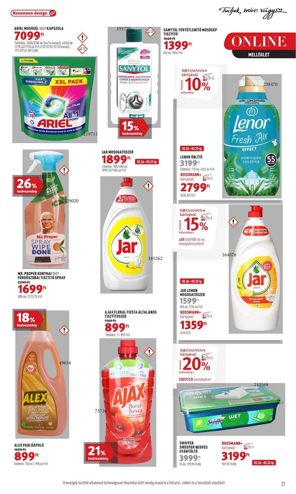 Rossmann akciós újság 02.26–03.08 – 23. oldal