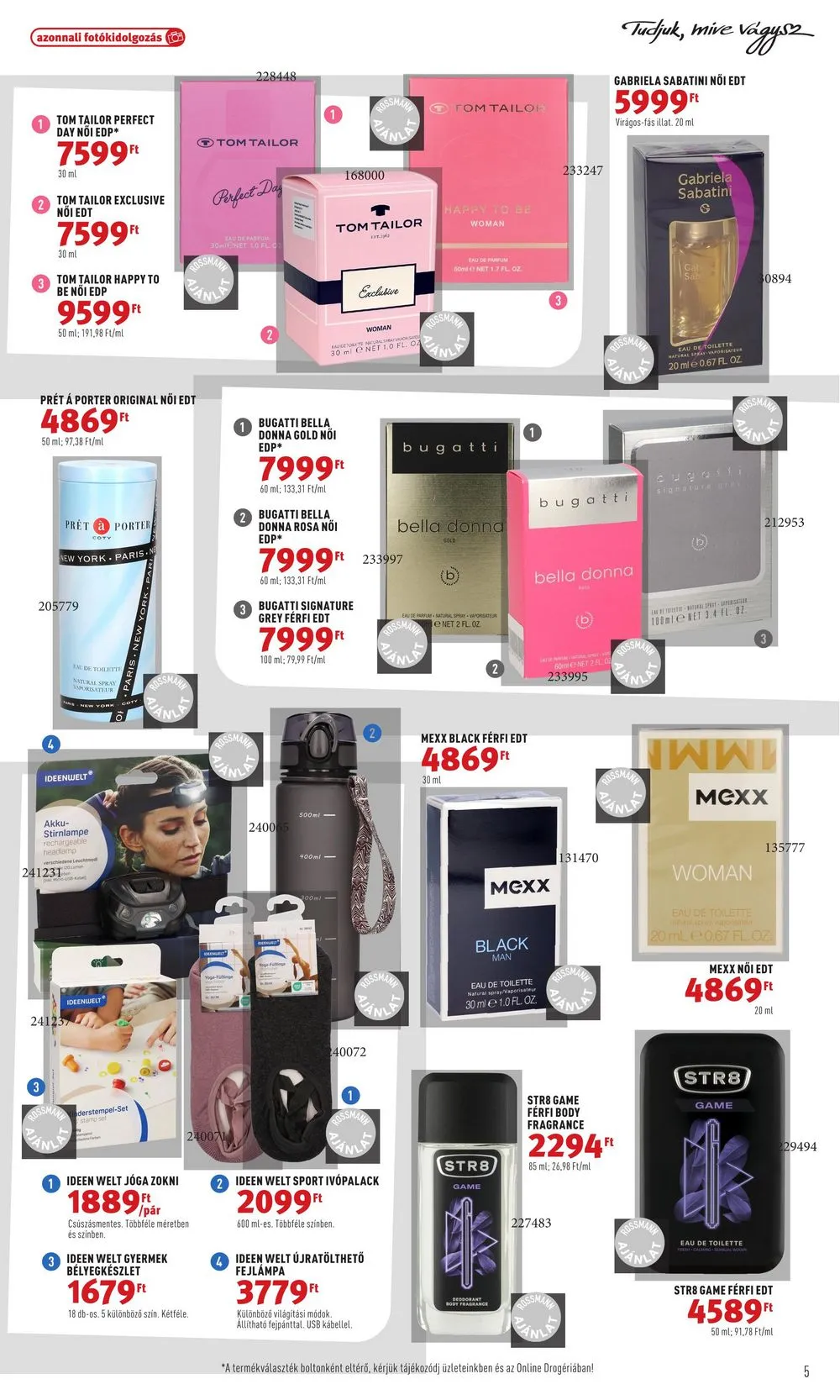 Rossmann akciós újság 02.26–03.08 – 5. oldal
