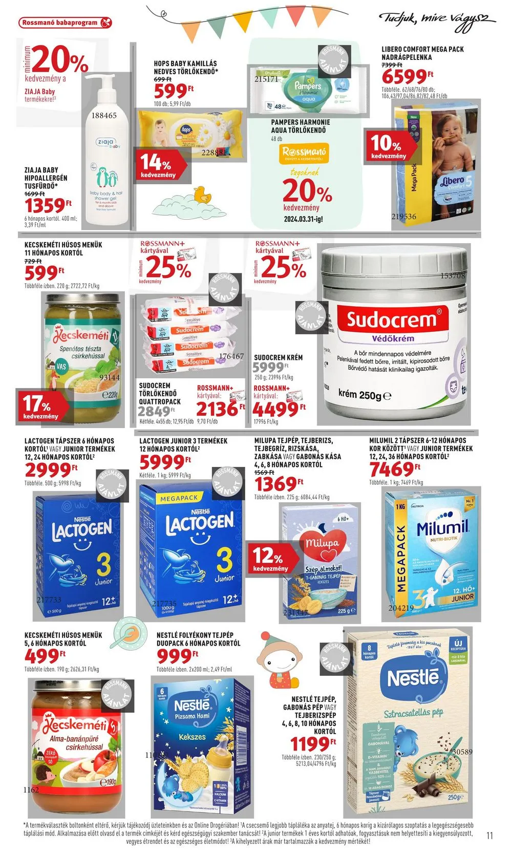 Rossmann akciós újság 03.11–03.22 – 11. oldal