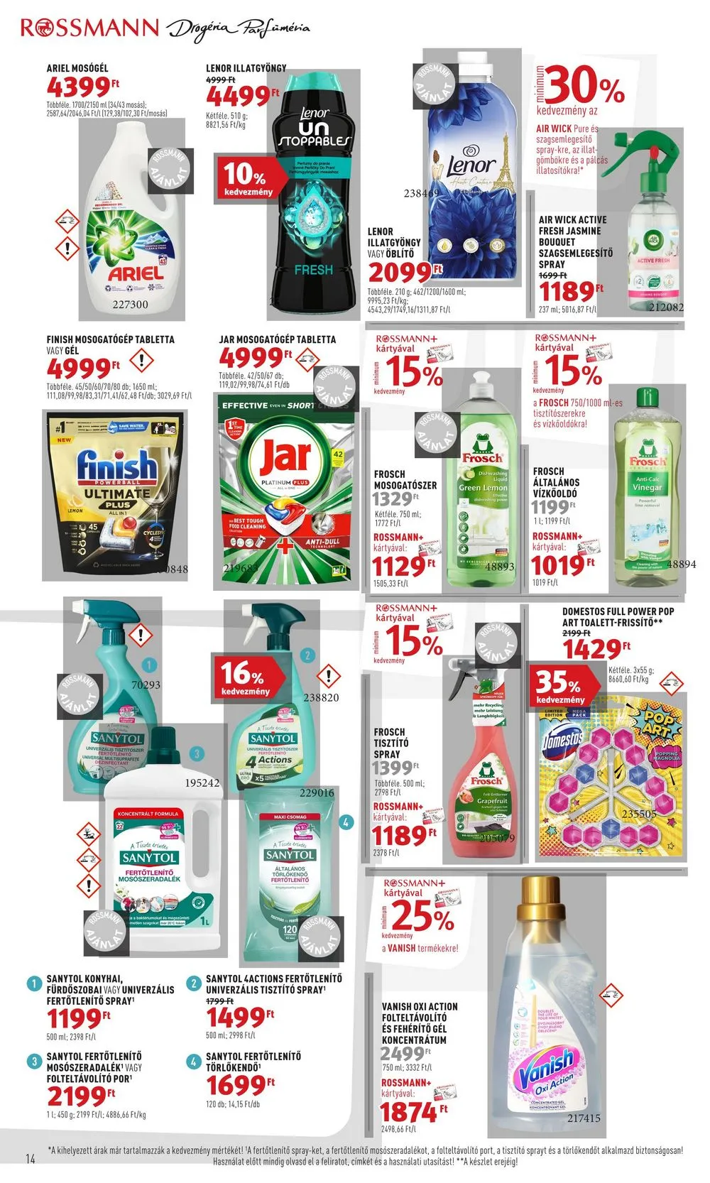 Rossmann akciós újság 03.11–03.22 – 16. oldal