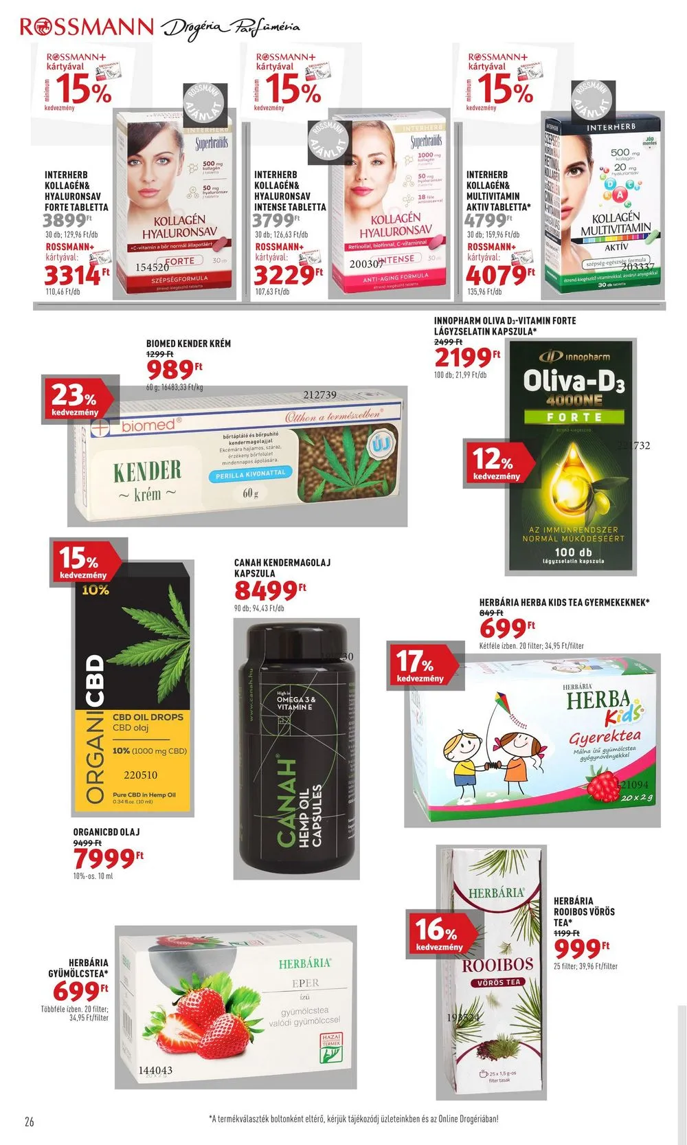 Rossmann akciós újság 03.11–03.22 – 28. oldal