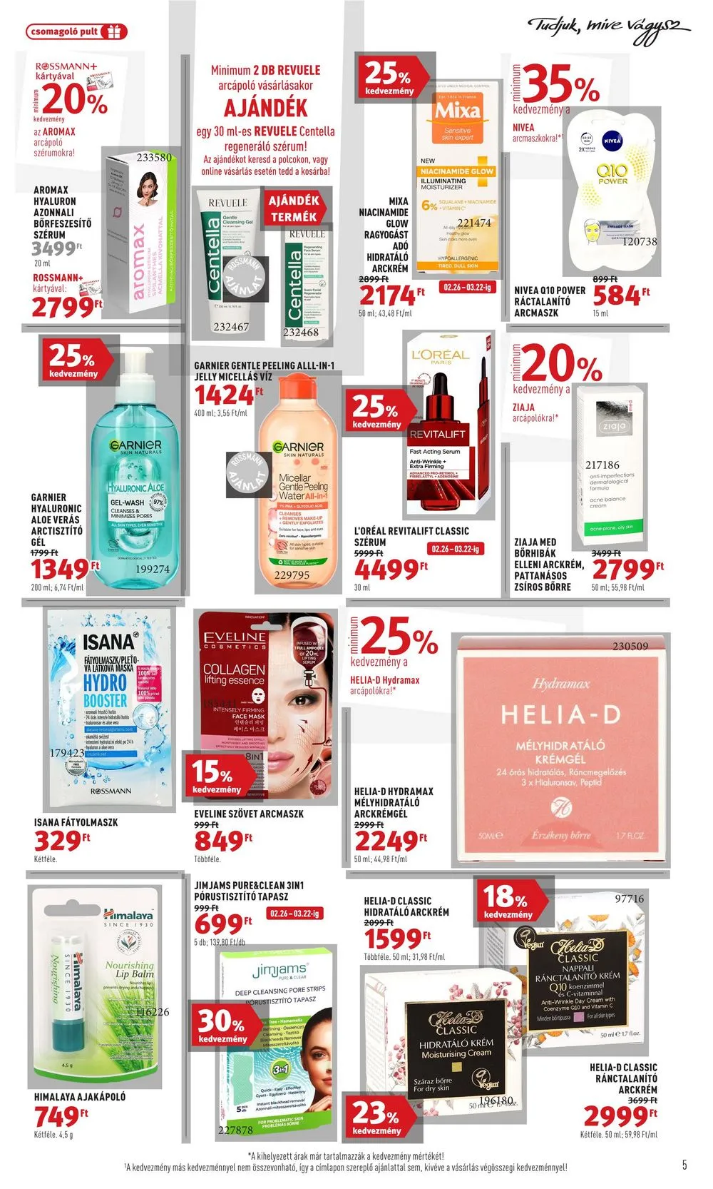 Rossmann akciós újság 03.11–03.22 – 5. oldal