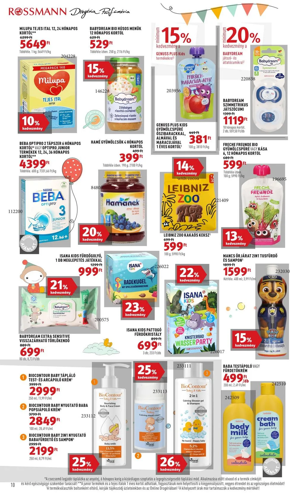 Rossmann akciós újság 03.25–04.05 – 12. oldal