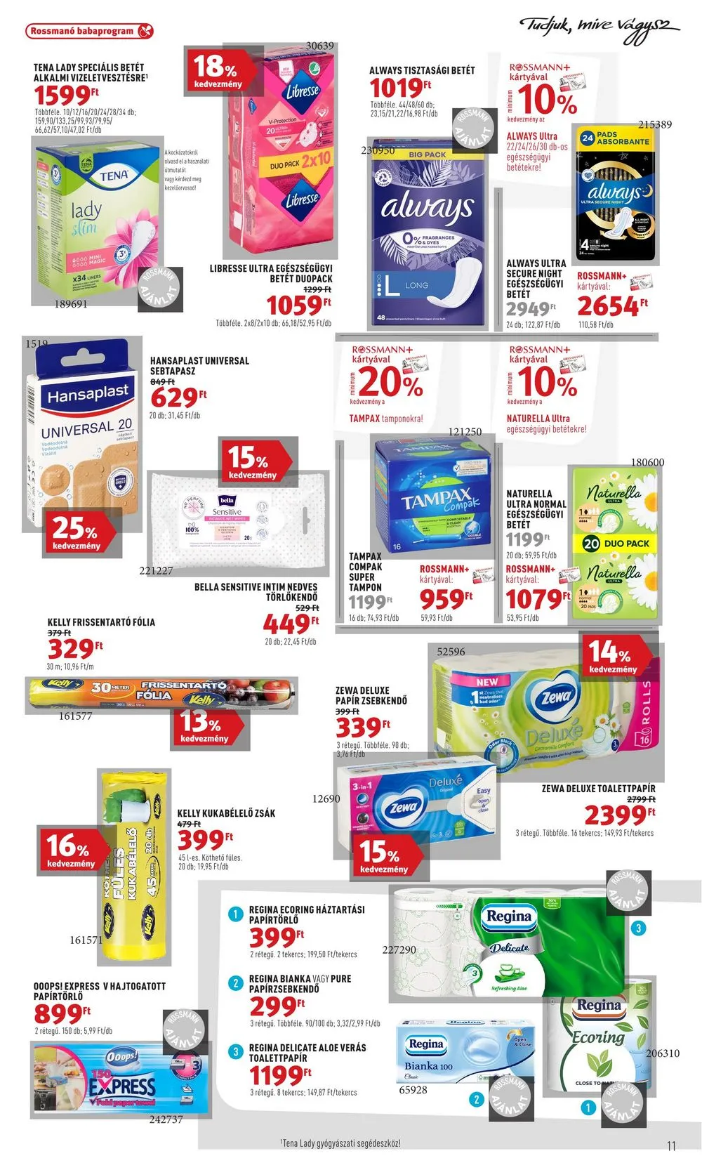 Rossmann akciós újság 03.25–04.05 – 13. oldal