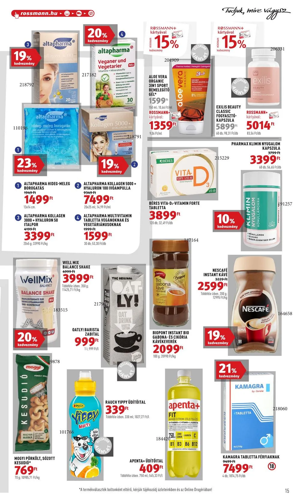 Rossmann akciós újság 03.25–04.05 – 17. oldal