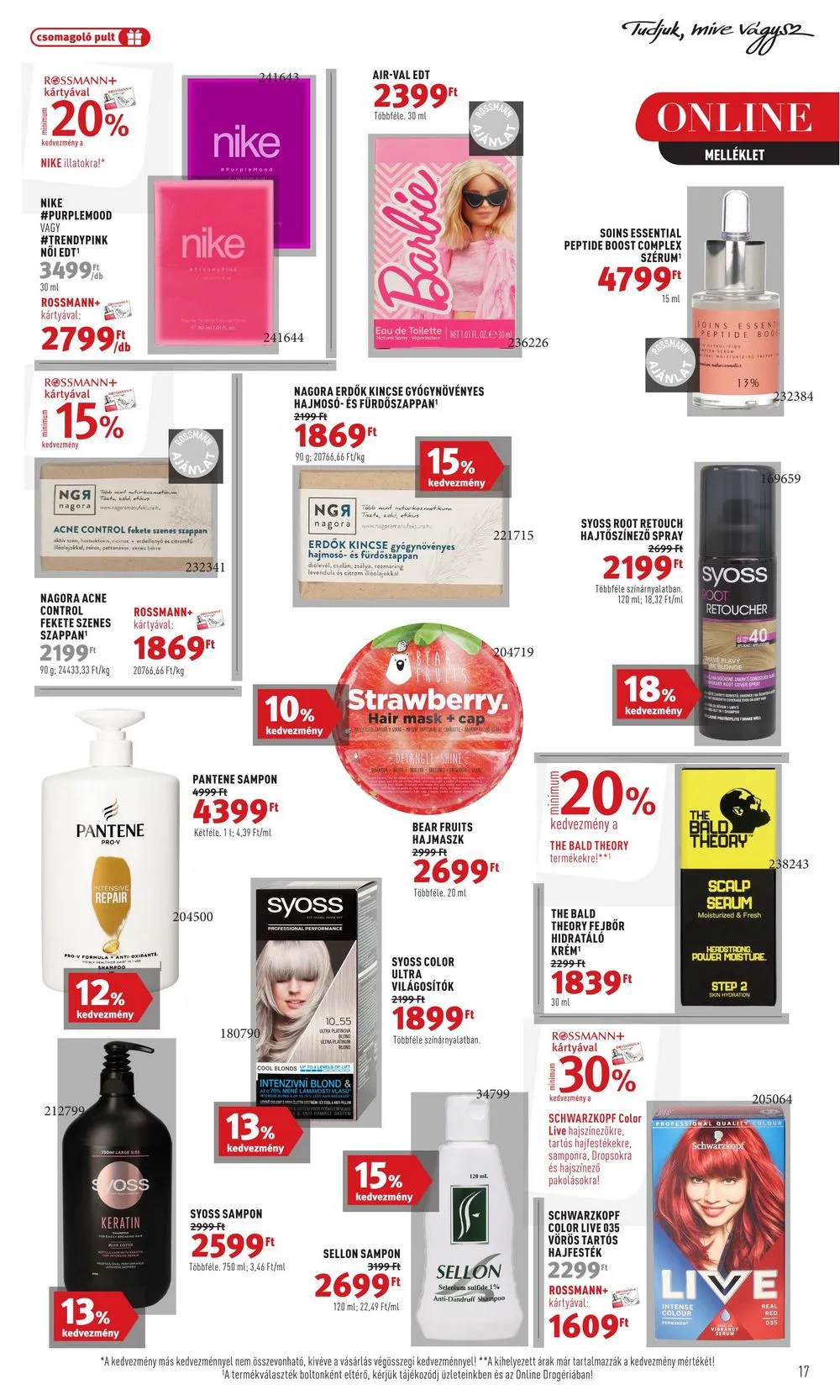 Rossmann akciós újság 03.25–04.05 – 19. oldal