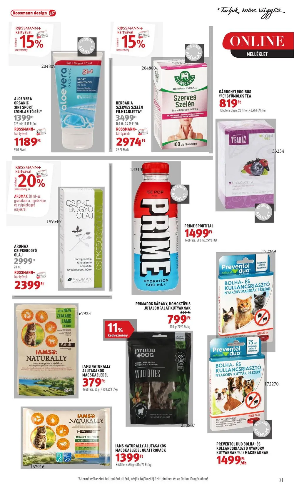 Rossmann akciós újság 03.25–04.05 – 23. oldal