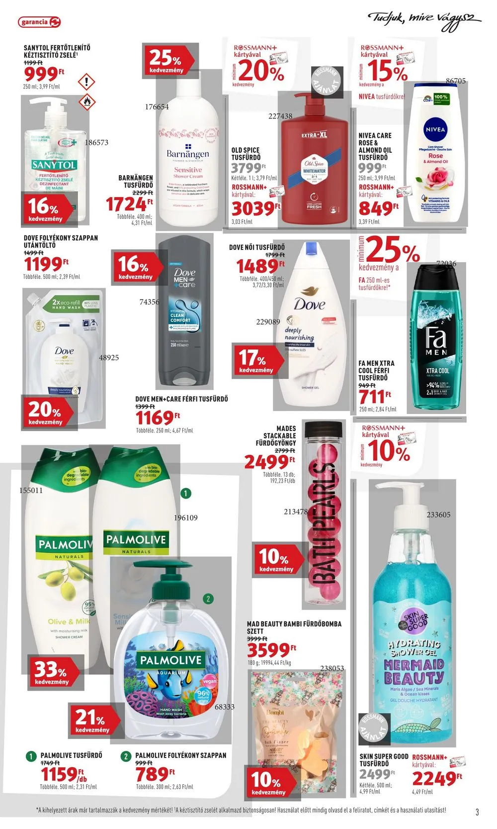 Rossmann akciós újság 03.25–04.05 – 3. oldal