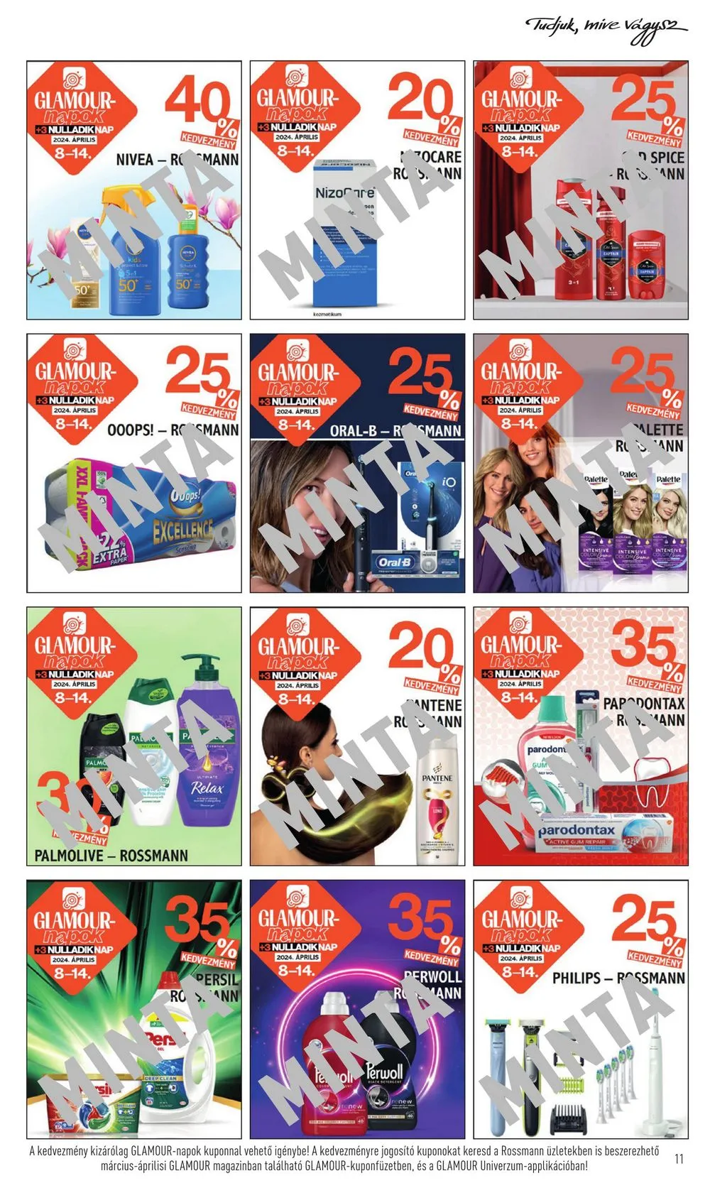 Rossmann akciós újság 04.08–04.14 – 11. oldal