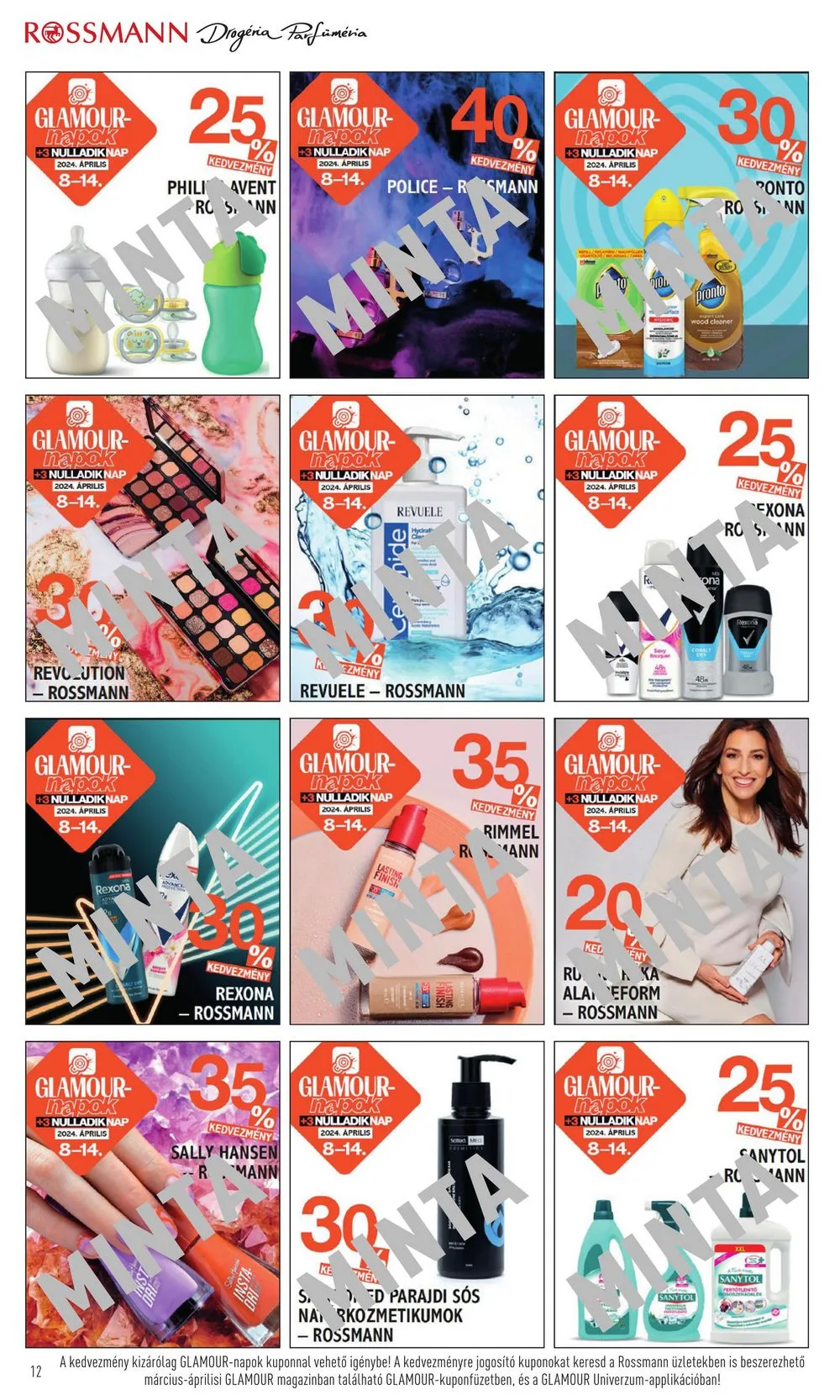 Rossmann akciós újság 04.08–04.14 – 12. oldal