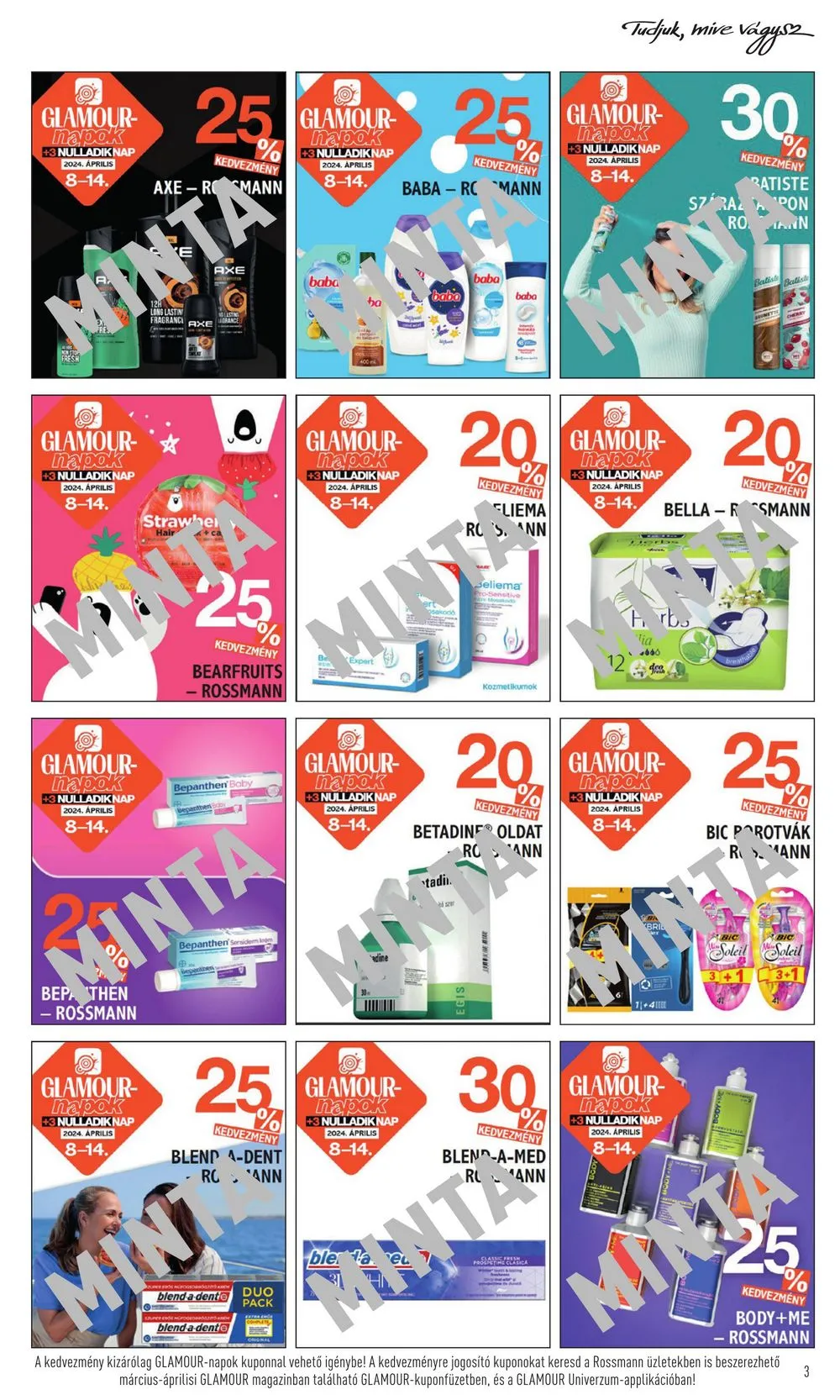 Rossmann akciós újság 04.08–04.14 – 3. oldal