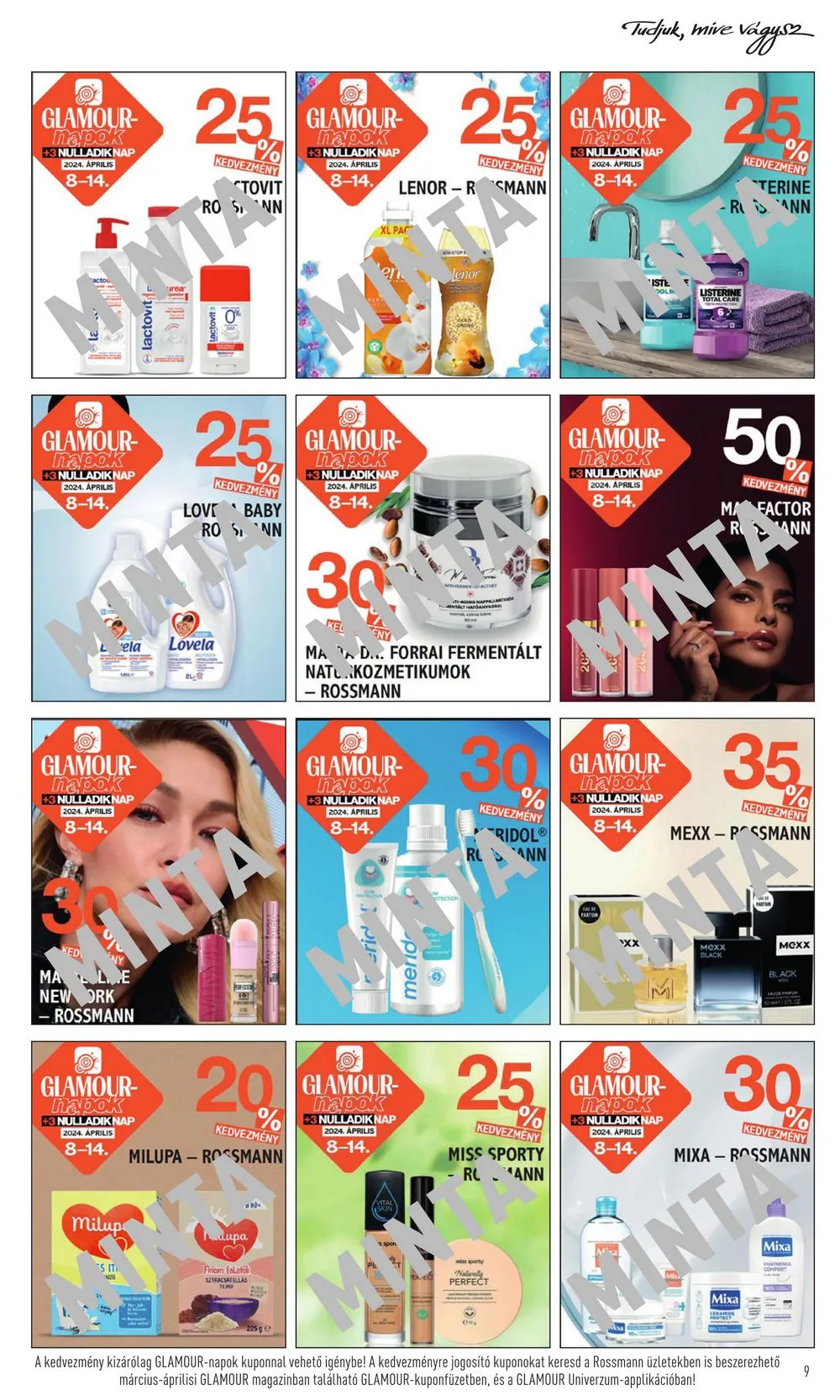 Rossmann akciós újság 04.08–04.14 – 9. oldal