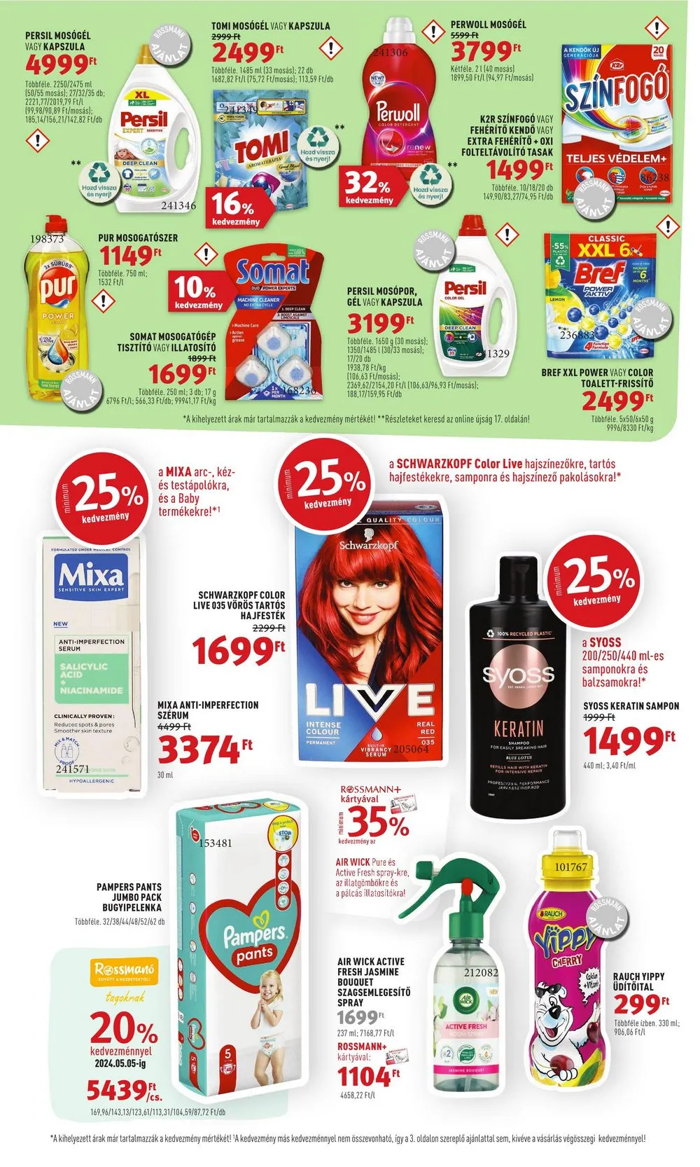 Rossmann akciós újság 04.22–05.03 – 18. oldal