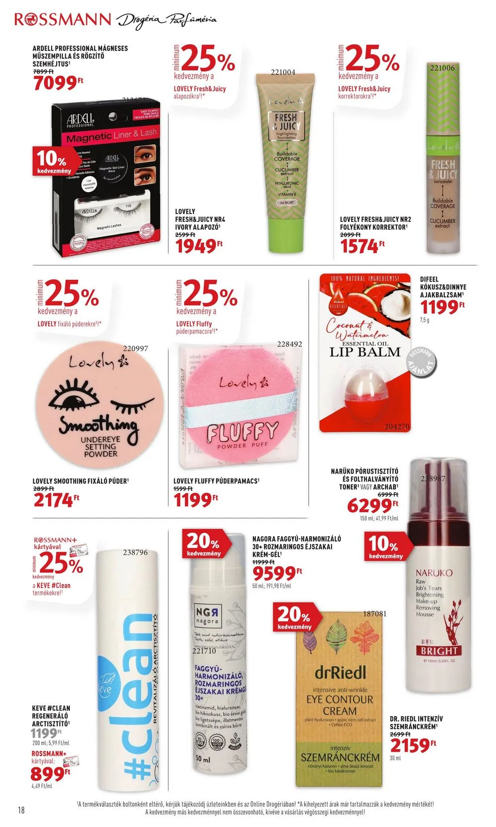 Rossmann akciós újság 04.22–05.03 – 20. oldal