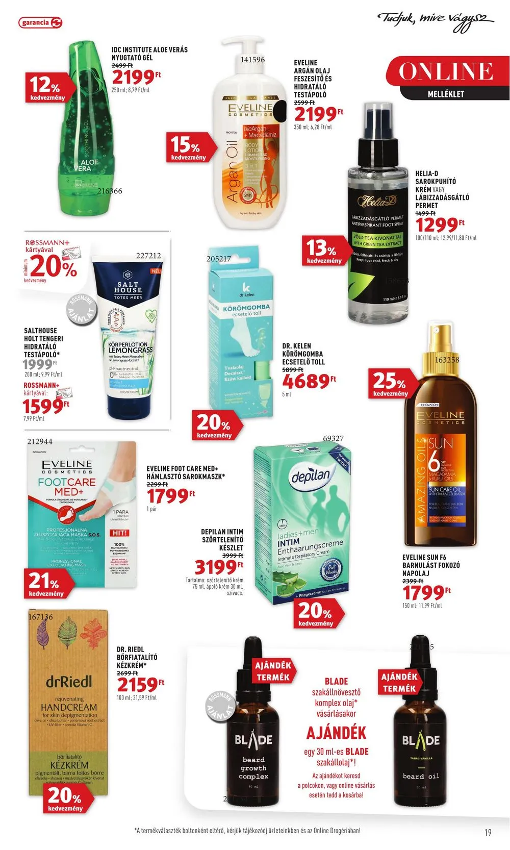Rossmann akciós újság 04.22–05.03 – 21. oldal