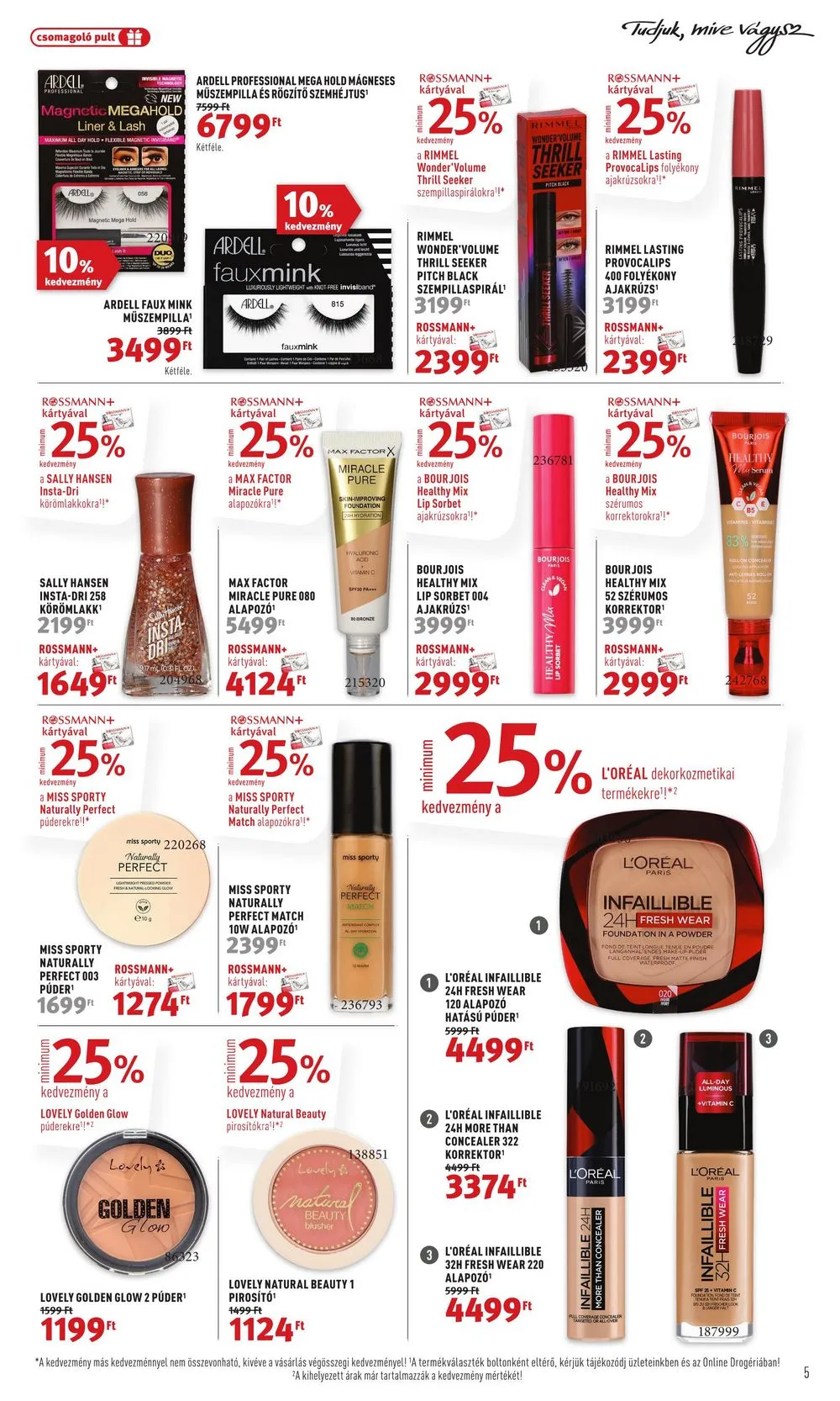Rossmann akciós újság 04.22–05.03 – 5. oldal