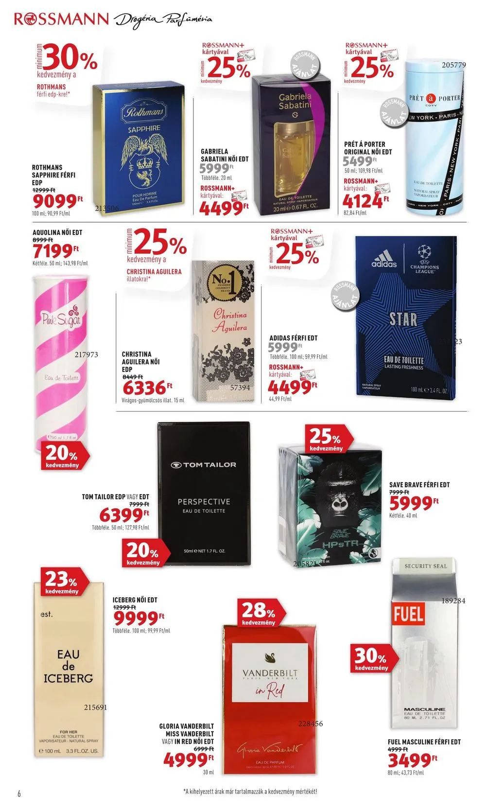 Rossmann akciós újság 04.22–05.03 – 6. oldal