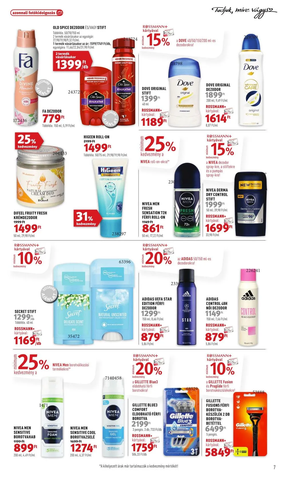 Rossmann akciós újság 04.22–05.03 – 7. oldal