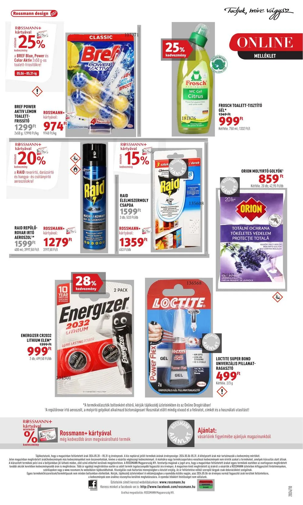 Rossmann akciós újság 05.20–05.31 – 29. oldal