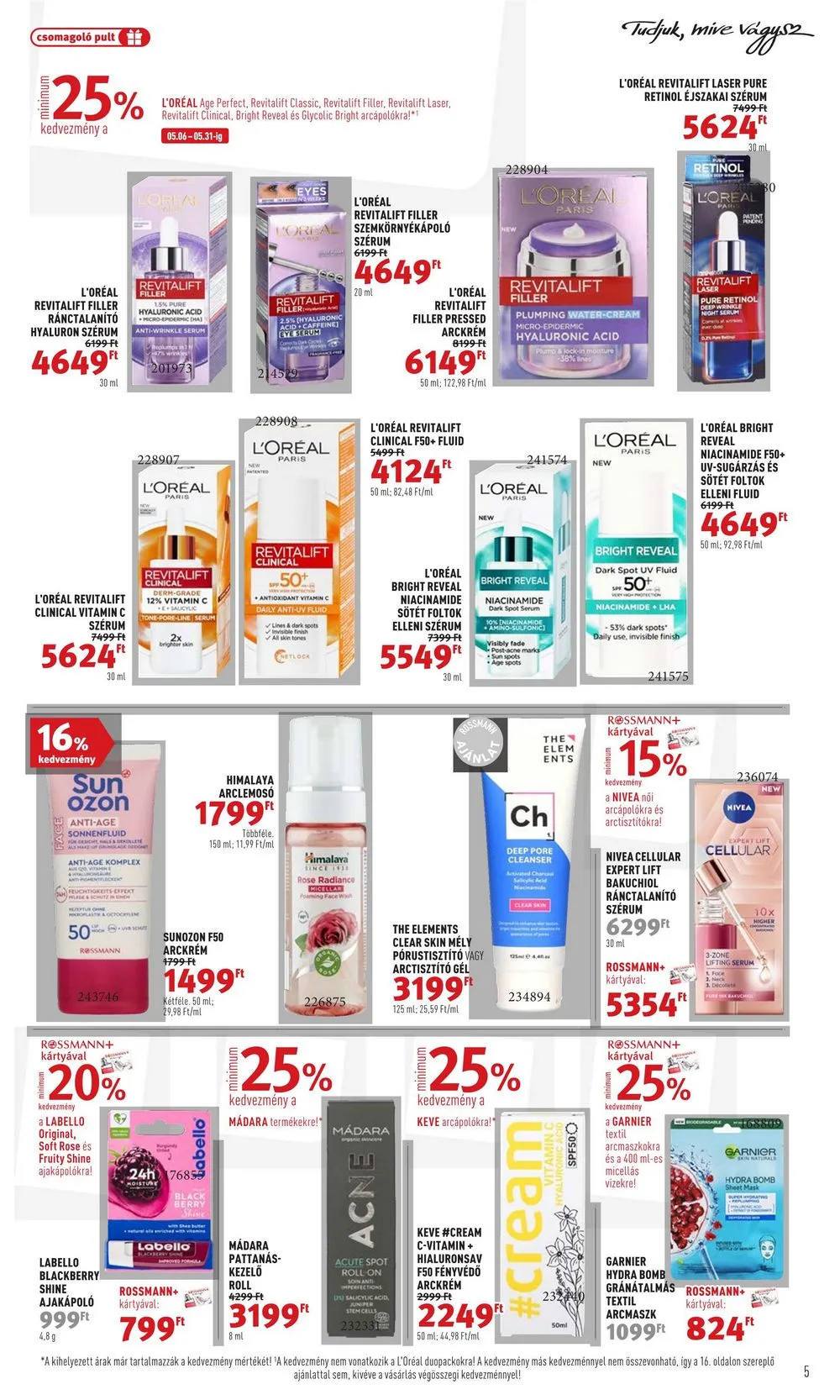 Rossmann akciós újság 05.20–05.31 – 5. oldal