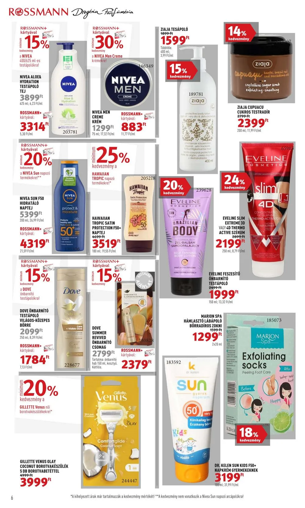 Rossmann akciós újság 05.20–05.31 – 6. oldal