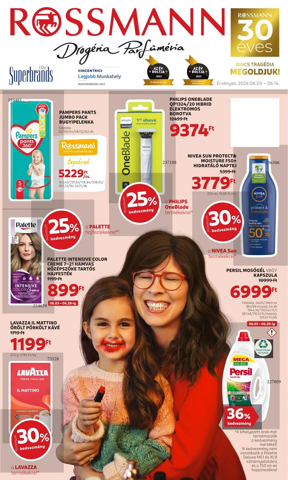 Rossmann akciós újság 06.03–06.14