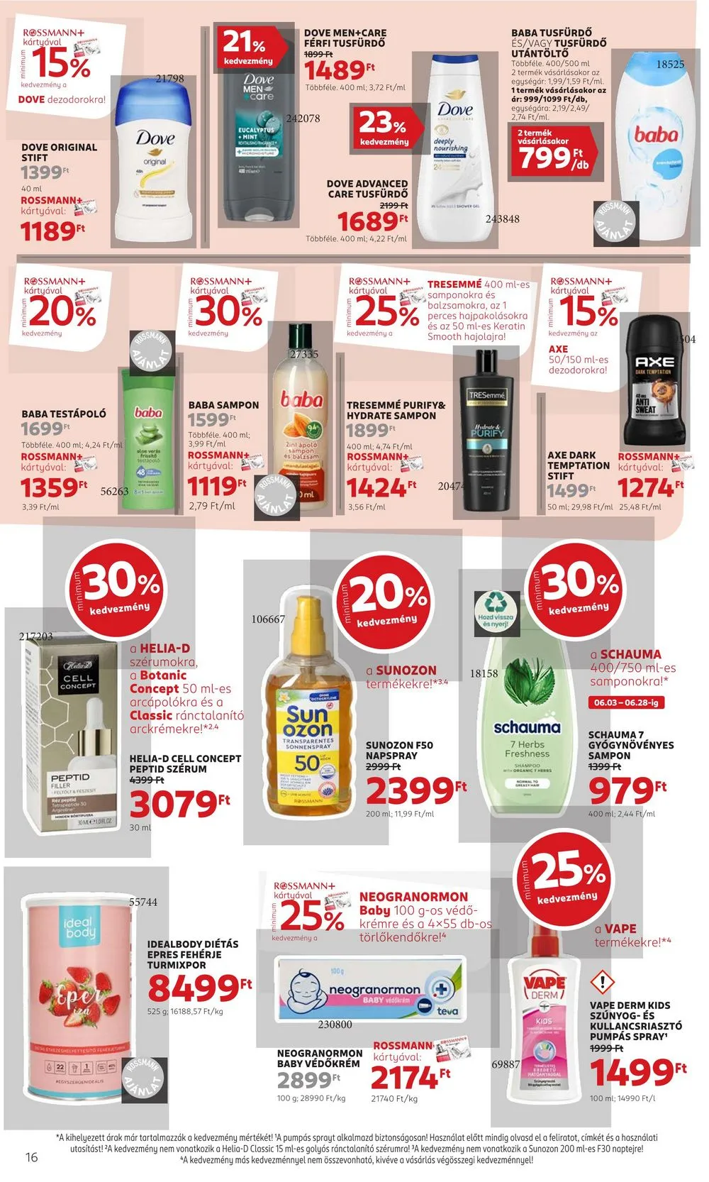 Rossmann akciós újság 06.03–06.14 – 18. oldal