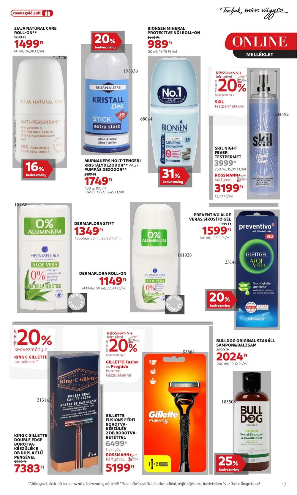 Rossmann akciós újság 06.03–06.14 – 19. oldal